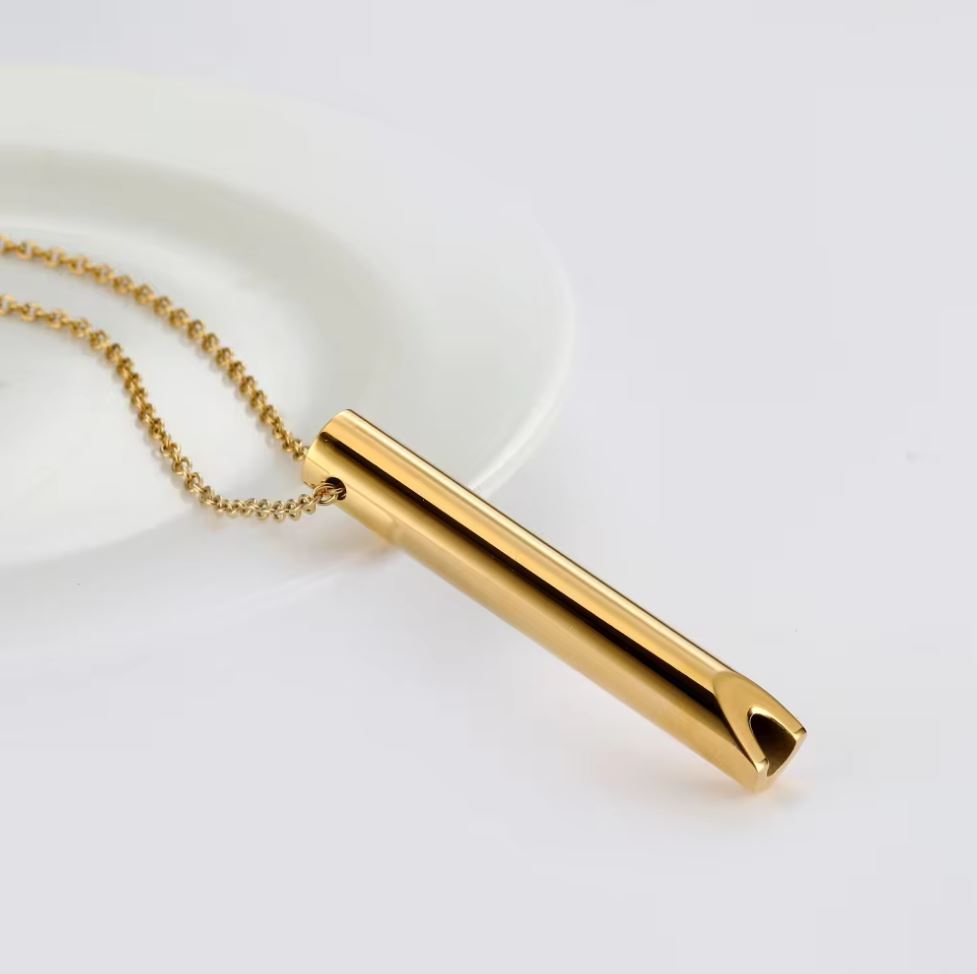 Breath Necklace Gold
